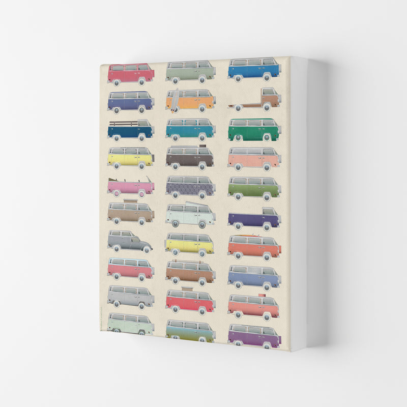 Camper Vintage Print by Wyatt9 Canvas