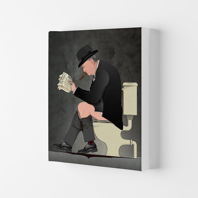 Churchill Art Print by Wyatt9 Canvas