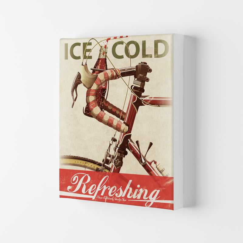 Cola Bike Cycling Art Print by Wyatt9 Canvas