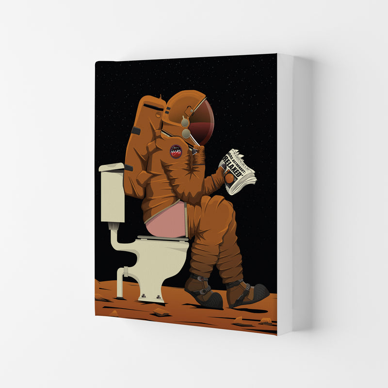 Mars on Loo by Wyatt9 Canvas