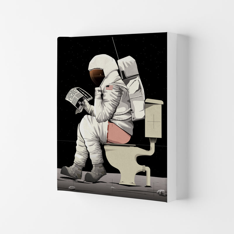 Moon on Loo by Wyatt9 Canvas