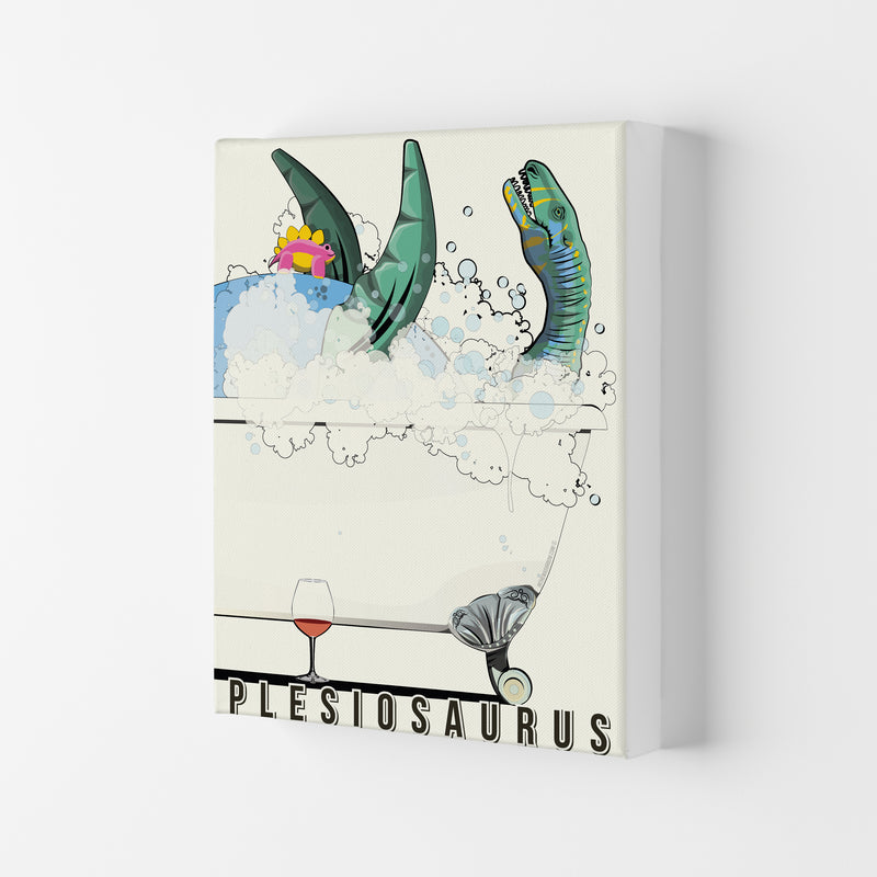 Swimming Dino by Wyatt9 Canvas