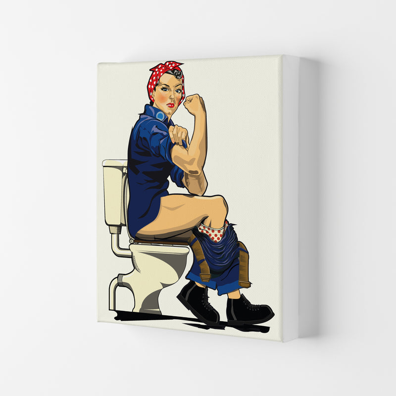 We Can Do It Loo by Wyatt9 Canvas