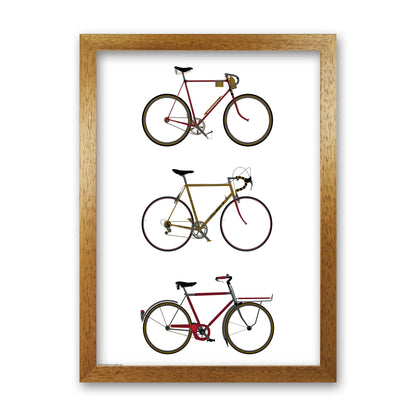 Three Bikes by Wyatt9 Oak Grain