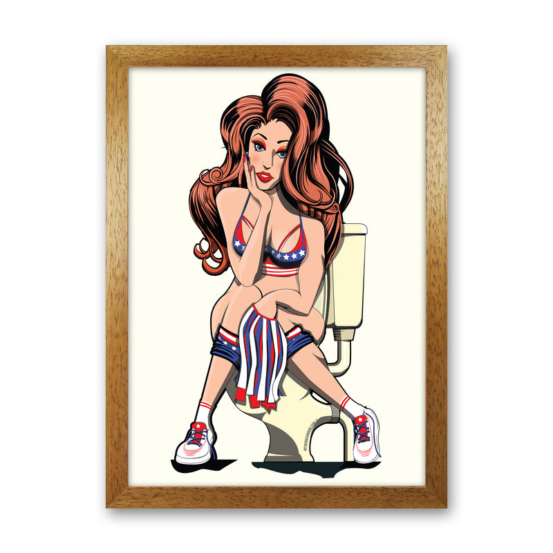 Cheerleader Loo by Wyatt9 Oak Grain
