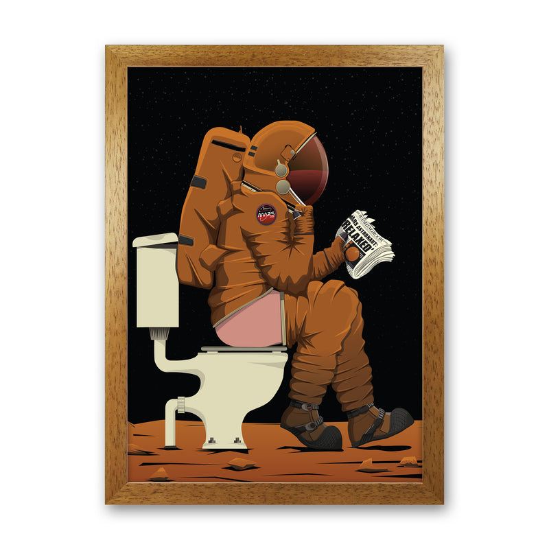 Mars on Loo by Wyatt9 Oak Grain