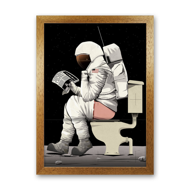 Moon on Loo by Wyatt9 Oak Grain