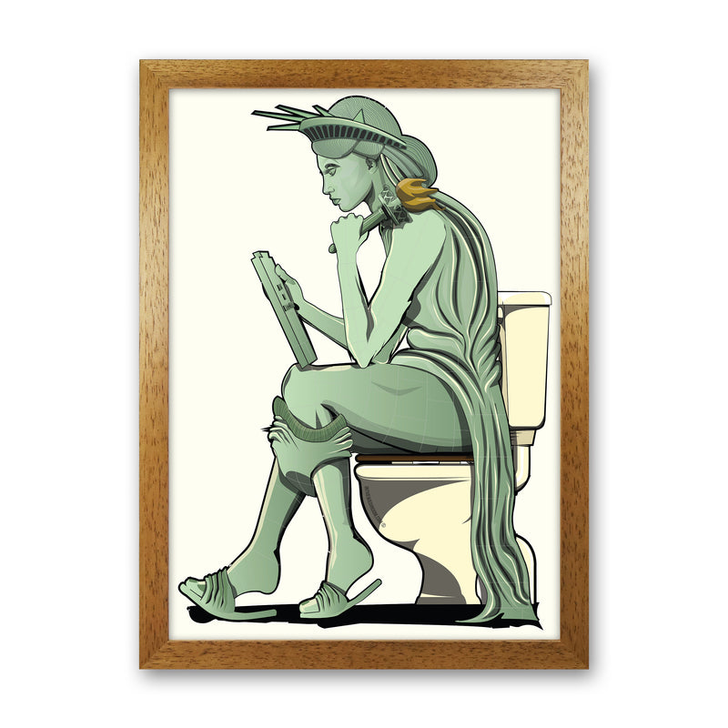 Statue of Liberty Loo by Wyatt9 Oak Grain