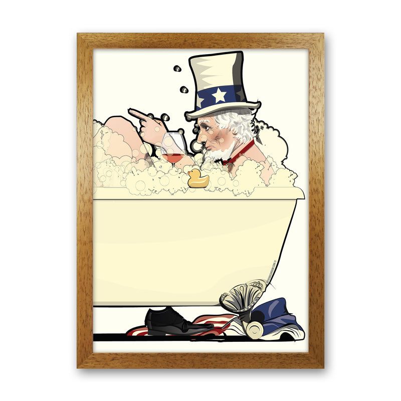Uncle Sam Bath by Wyatt9 Oak Grain