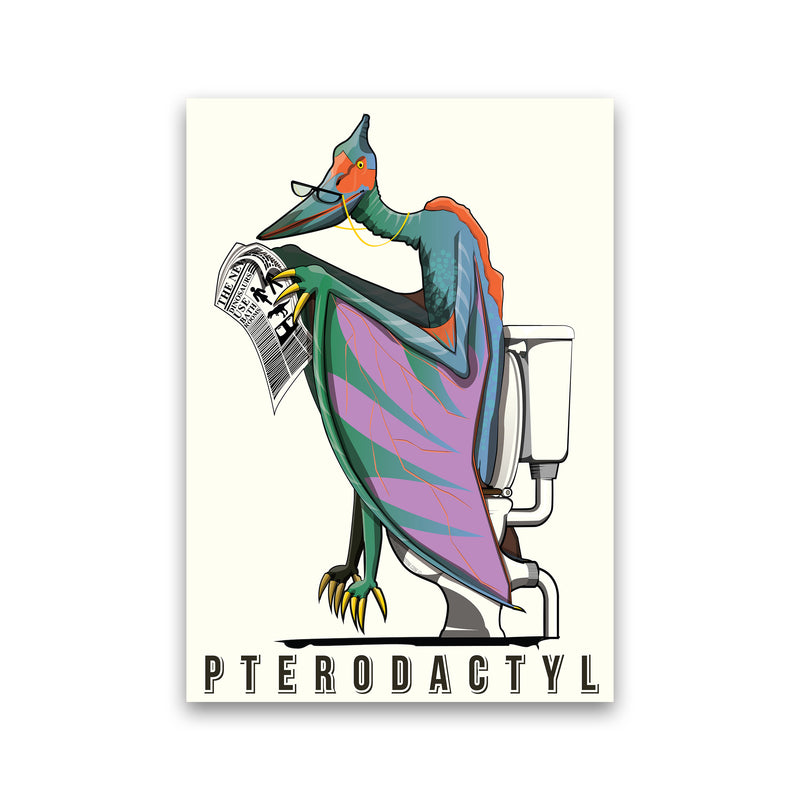 Flying Dino by Wyatt9 Print Only