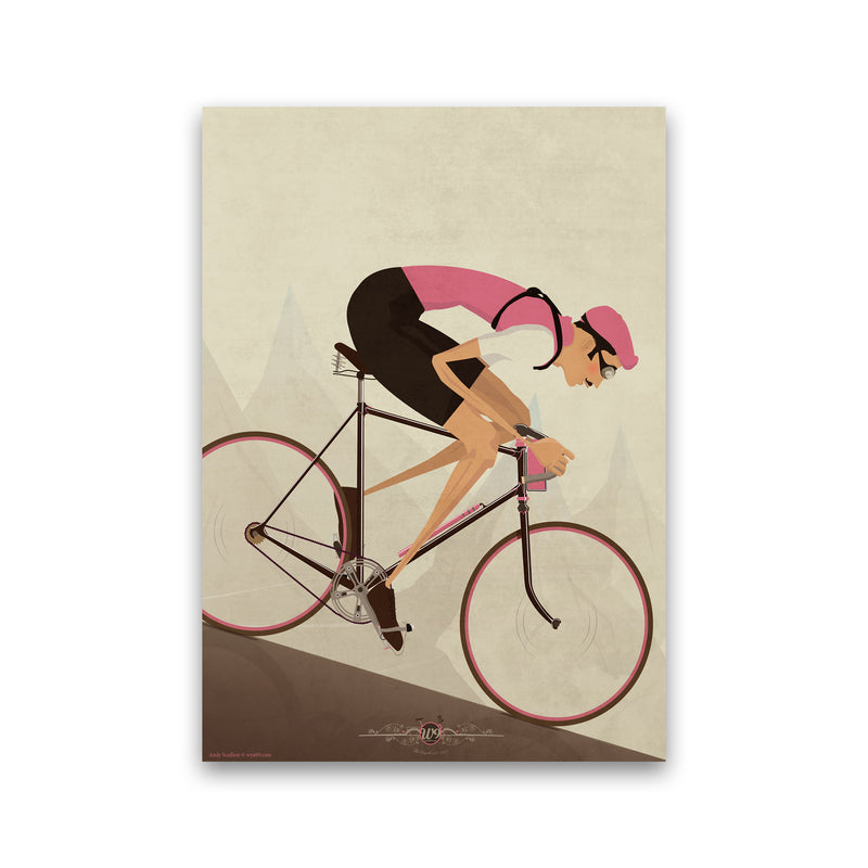 Vintage Downhill by Wyatt9 Print Only