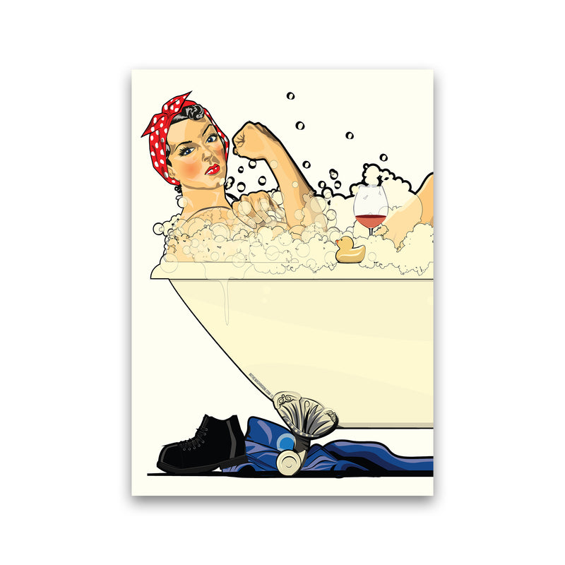 We Can Do It Bath by Wyatt9 Print Only