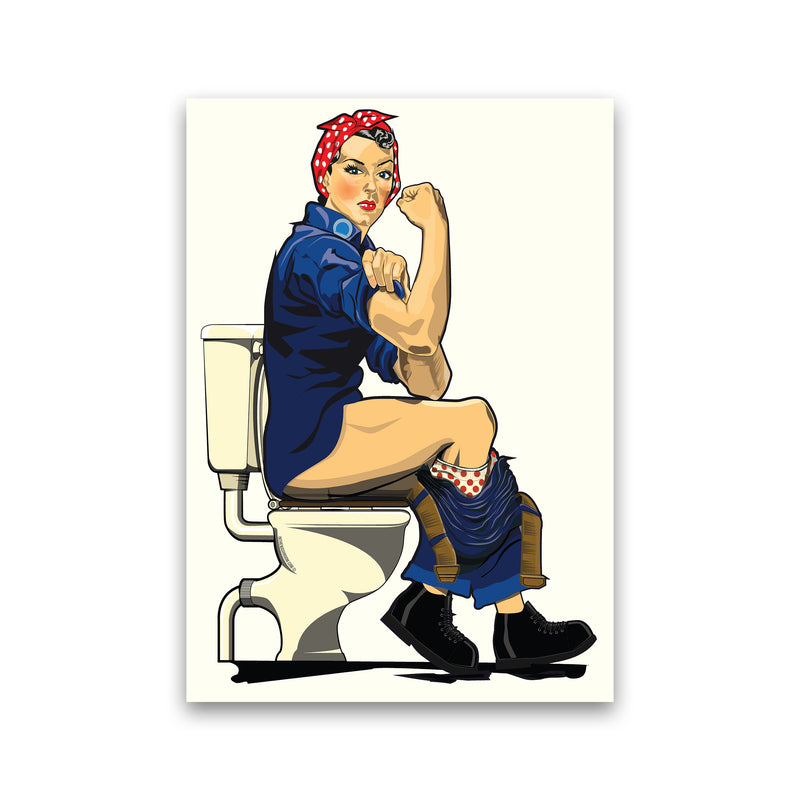 We Can Do It Loo by Wyatt9 Print Only