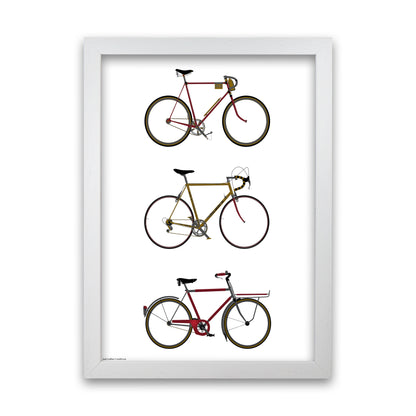Three Bikes by Wyatt9 White Grain