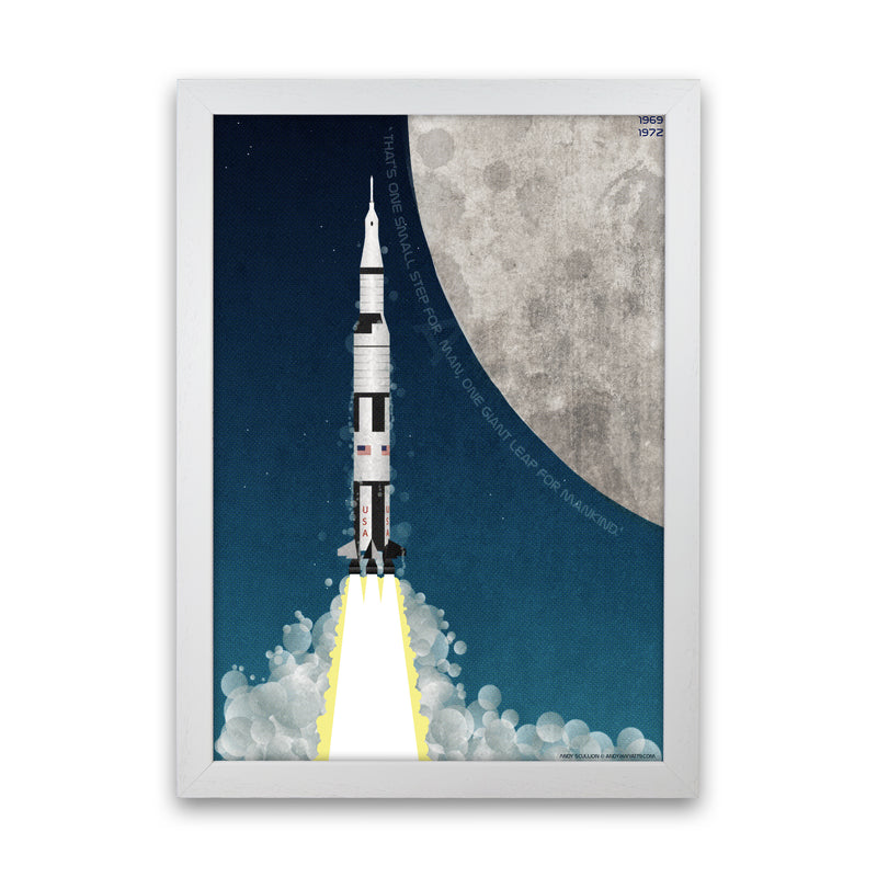 Apollo Art Print by Wyatt9 White Grain
