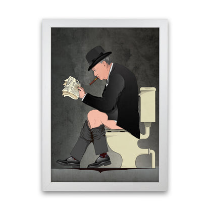 Churchill Art Print by Wyatt9 White Grain