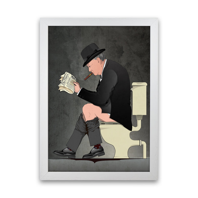 Churchill Art Print by Wyatt9 White Grain