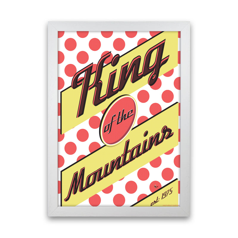 KOTM Cycling Print Red by Wyatt9 White Grain
