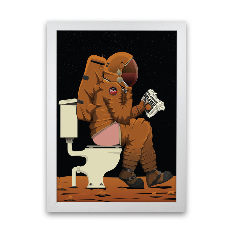 Mars on Loo by Wyatt9 White Grain