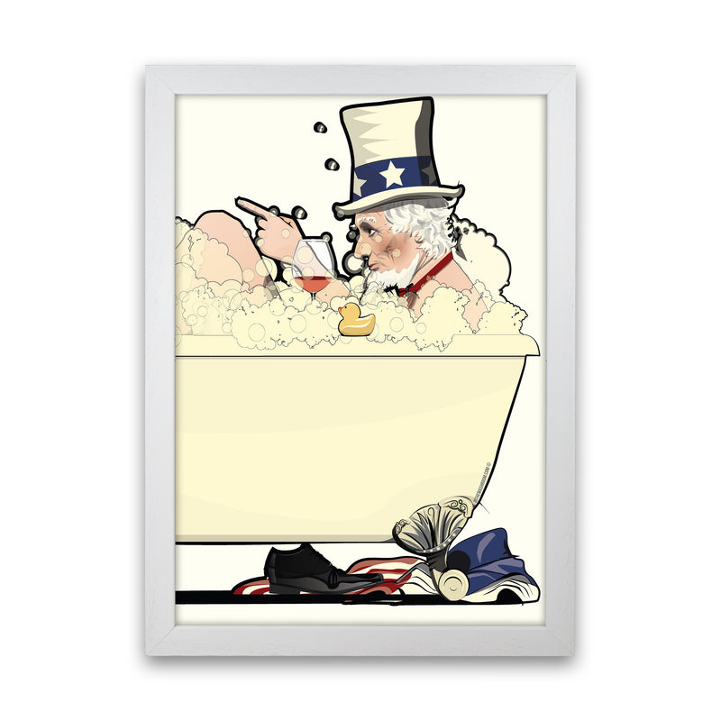 Uncle Sam Bath by Wyatt9 White Grain
