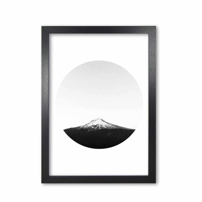 Abstract mountain modern fine art print