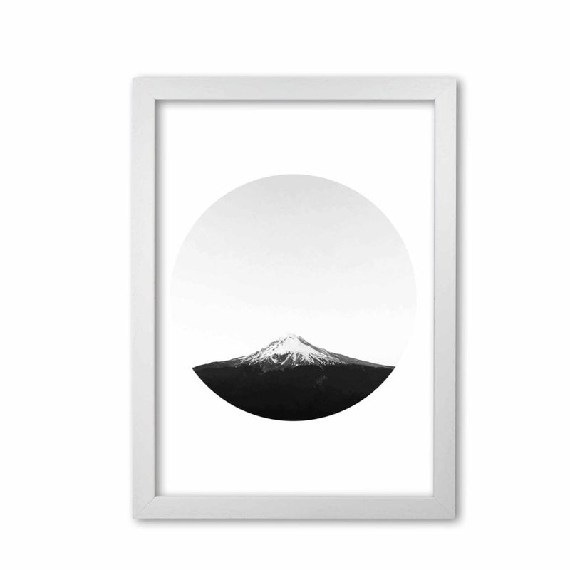 Abstract mountain modern fine art print