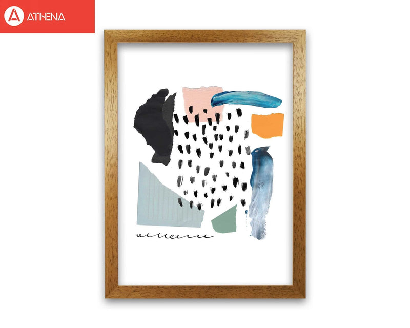 Abstract shapes artboard modern fine art print