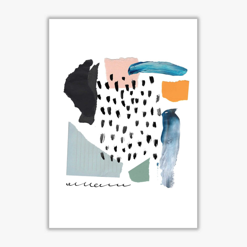 Abstract shapes artboard modern fine art print