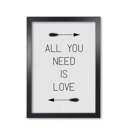 All you need is love fine art print by orara studio