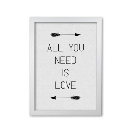 All you need is love fine art print by orara studio