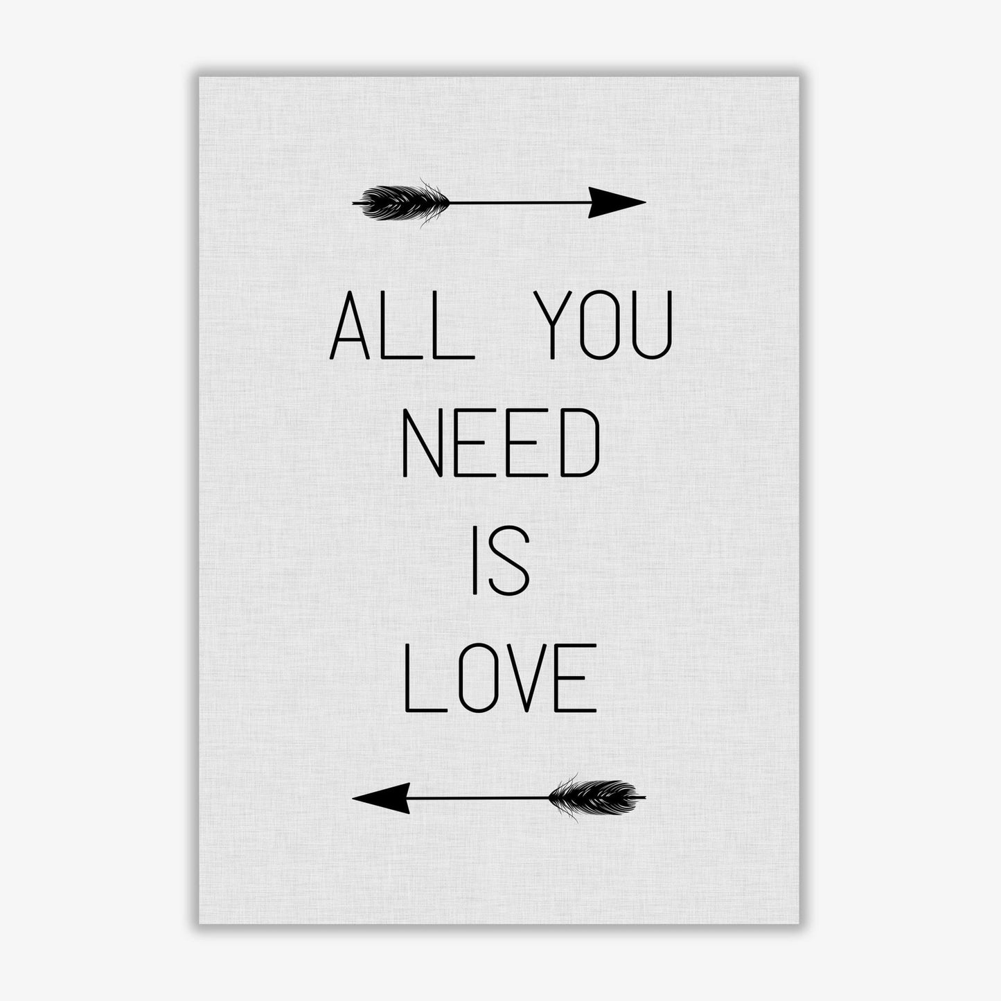 All you need is love fine art print by orara studio