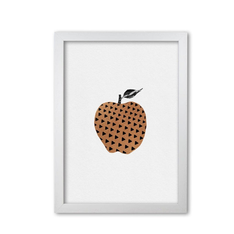 Apple fruit illustration fine art print by orara studio, framed kitchen wall art