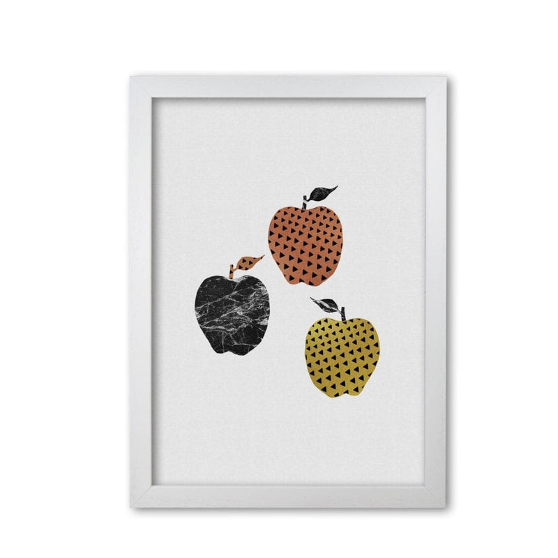 Apples fine art print by orara studio, framed kitchen wall art