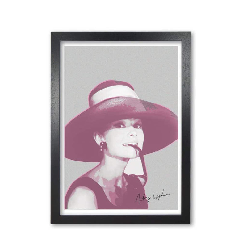 Audrey hepburn vintage modern fine art print
