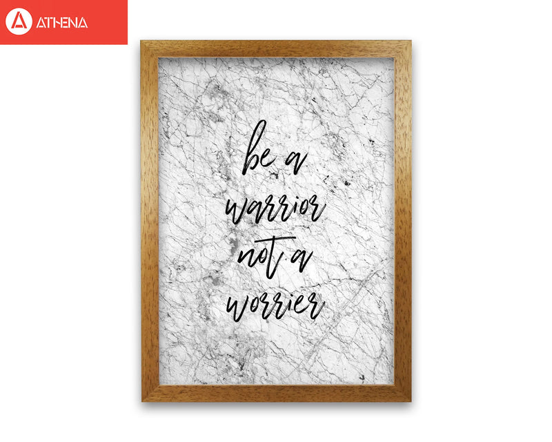 Be a warrior fine art print by orara studio