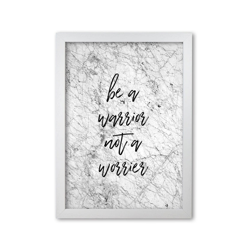 Be a warrior fine art print by orara studio