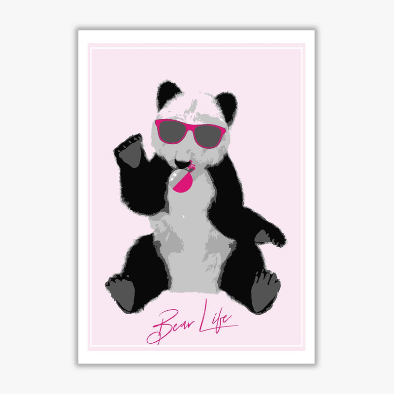 Bear life modern fine art print
