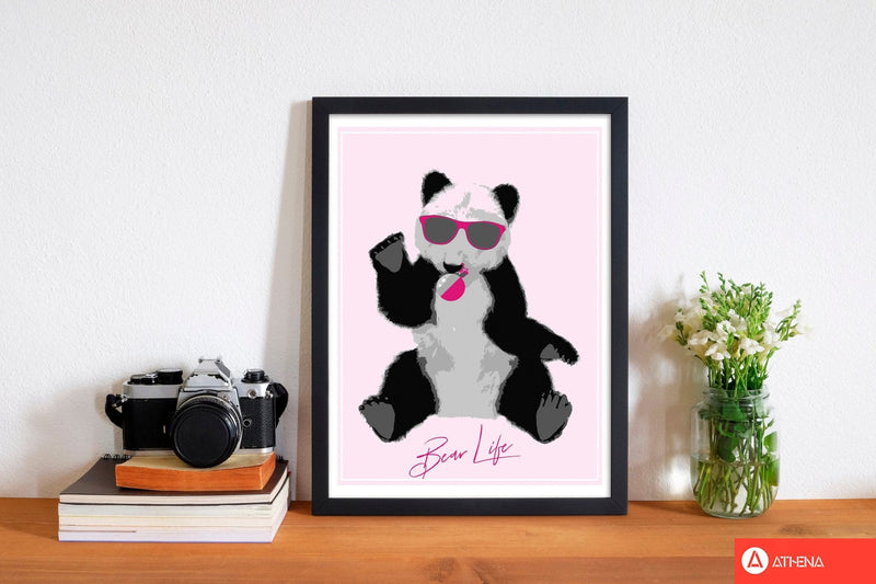 Bear life modern fine art print