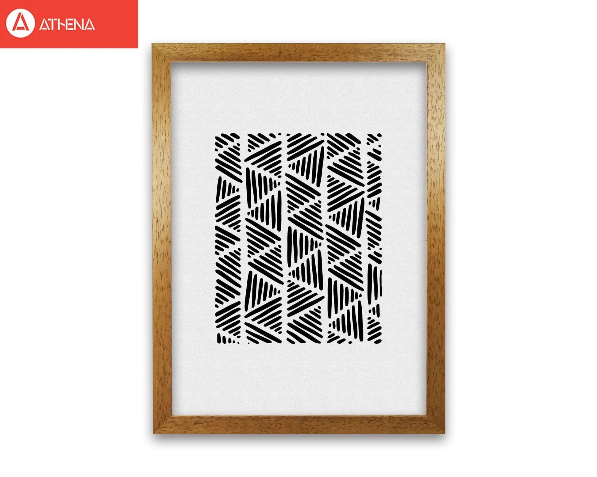 Black and white abstract i fine art print by orara studio