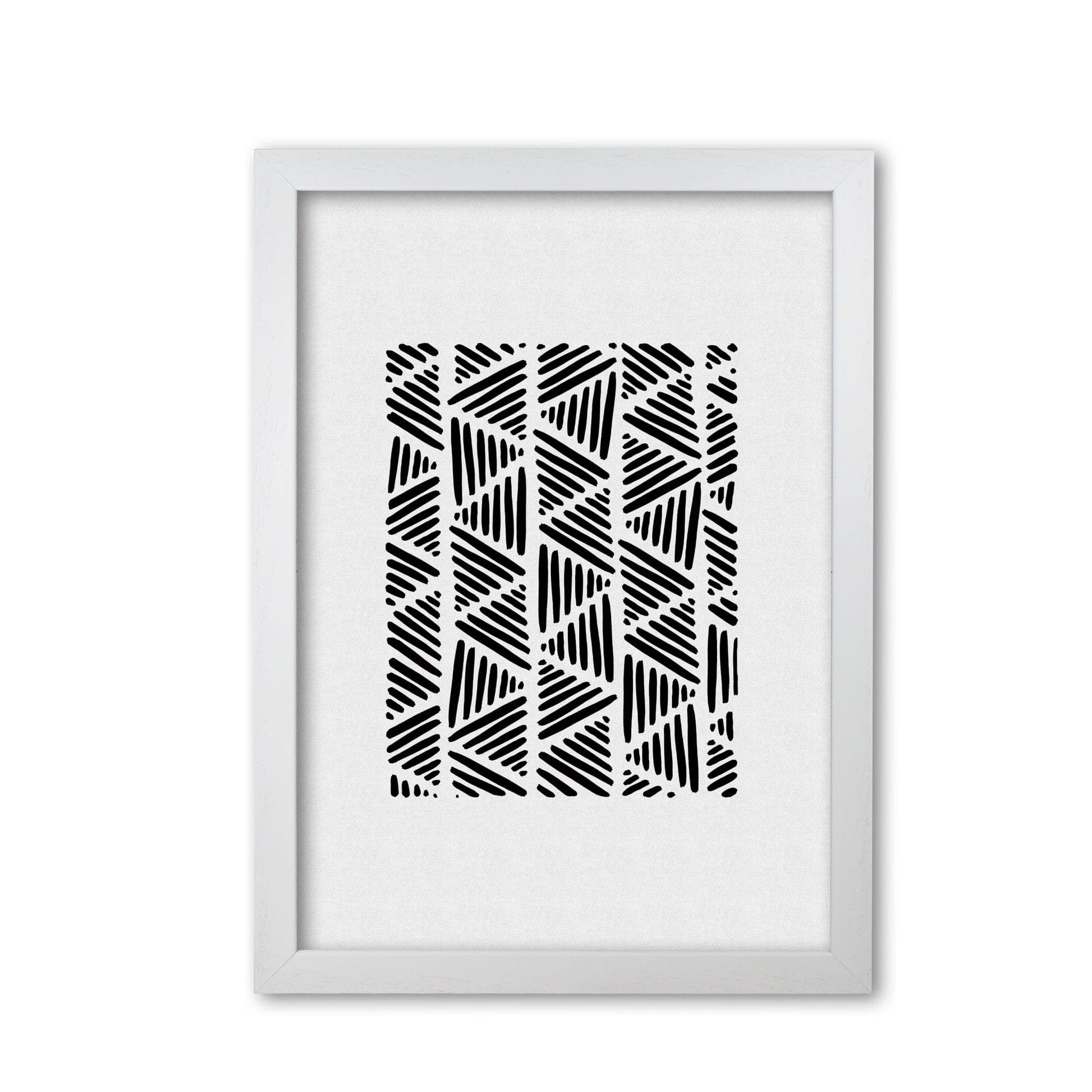 Black and white abstract i fine art print by orara studio