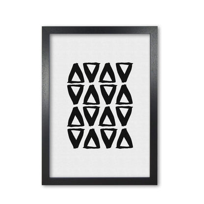 Black and white abstract ii fine art print by orara studio