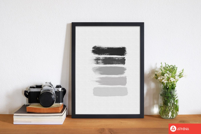 Black and white stripes fine art print by orara studio