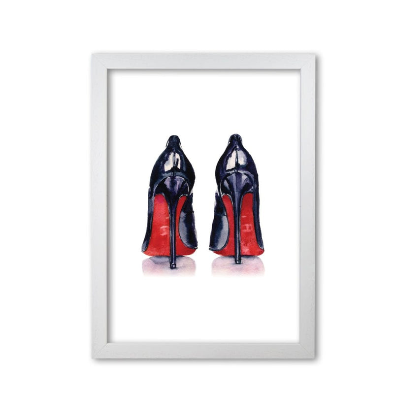 Black high heels modern fine art print