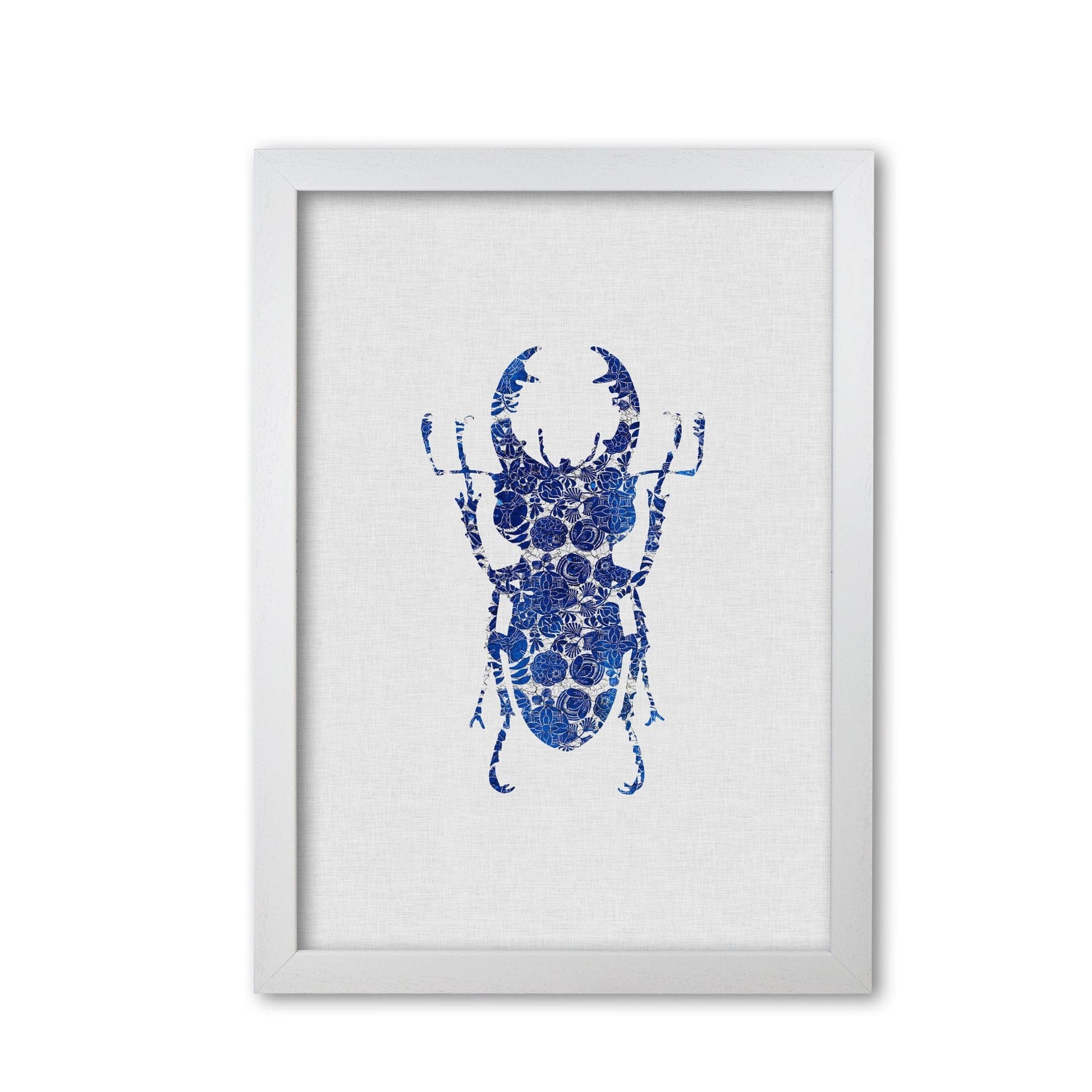 Blue beetle iii fine art print by orara studio