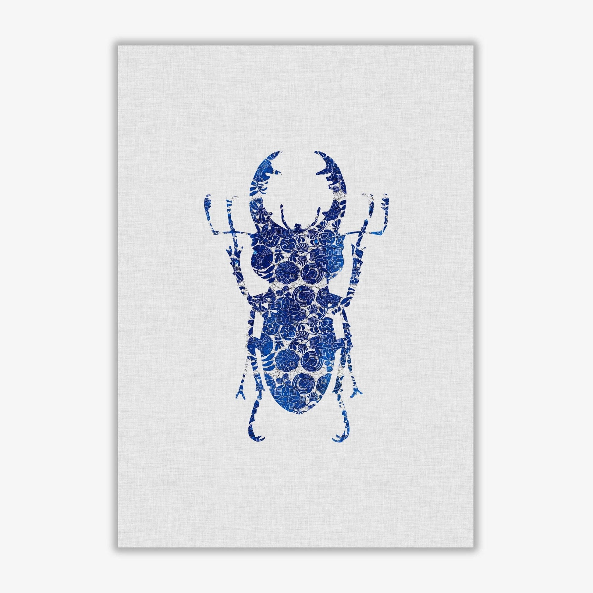 Blue beetle iii fine art print by orara studio