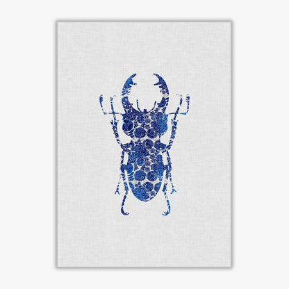 Blue beetle iii fine art print by orara studio