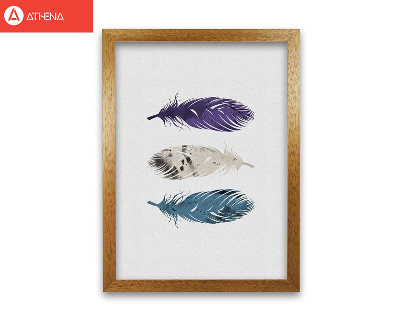 Blue, purple &