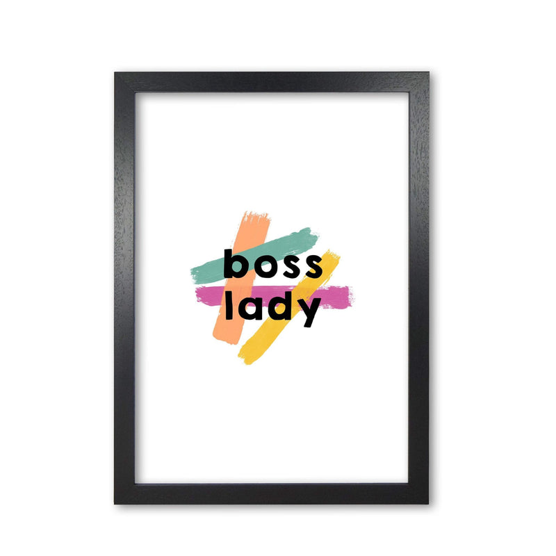 Boss lady fine art print by orara studio