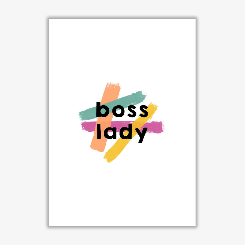Boss lady fine art print by orara studio