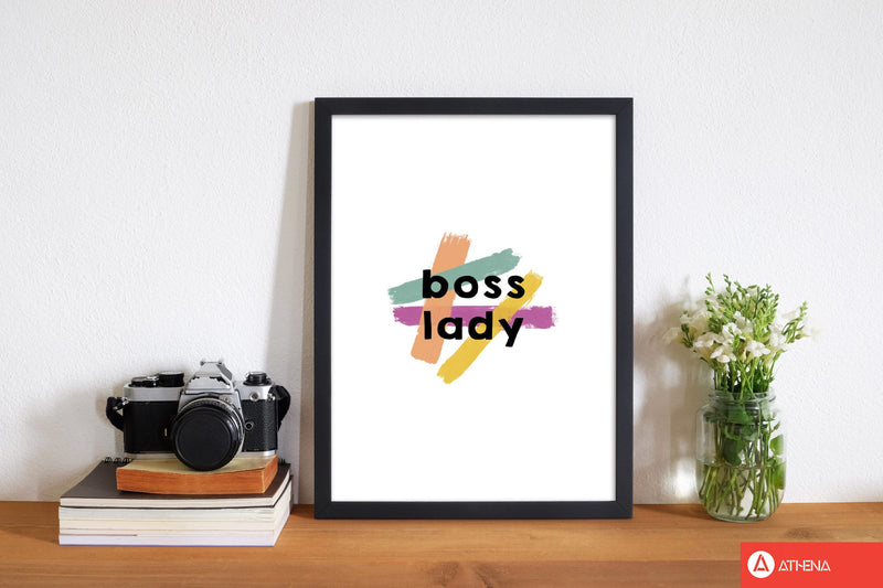 Boss lady fine art print by orara studio